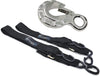 JET SKI TRAILER TRANSOM STRAPS 24" (2PK) + 316 SS WINCH HOOK