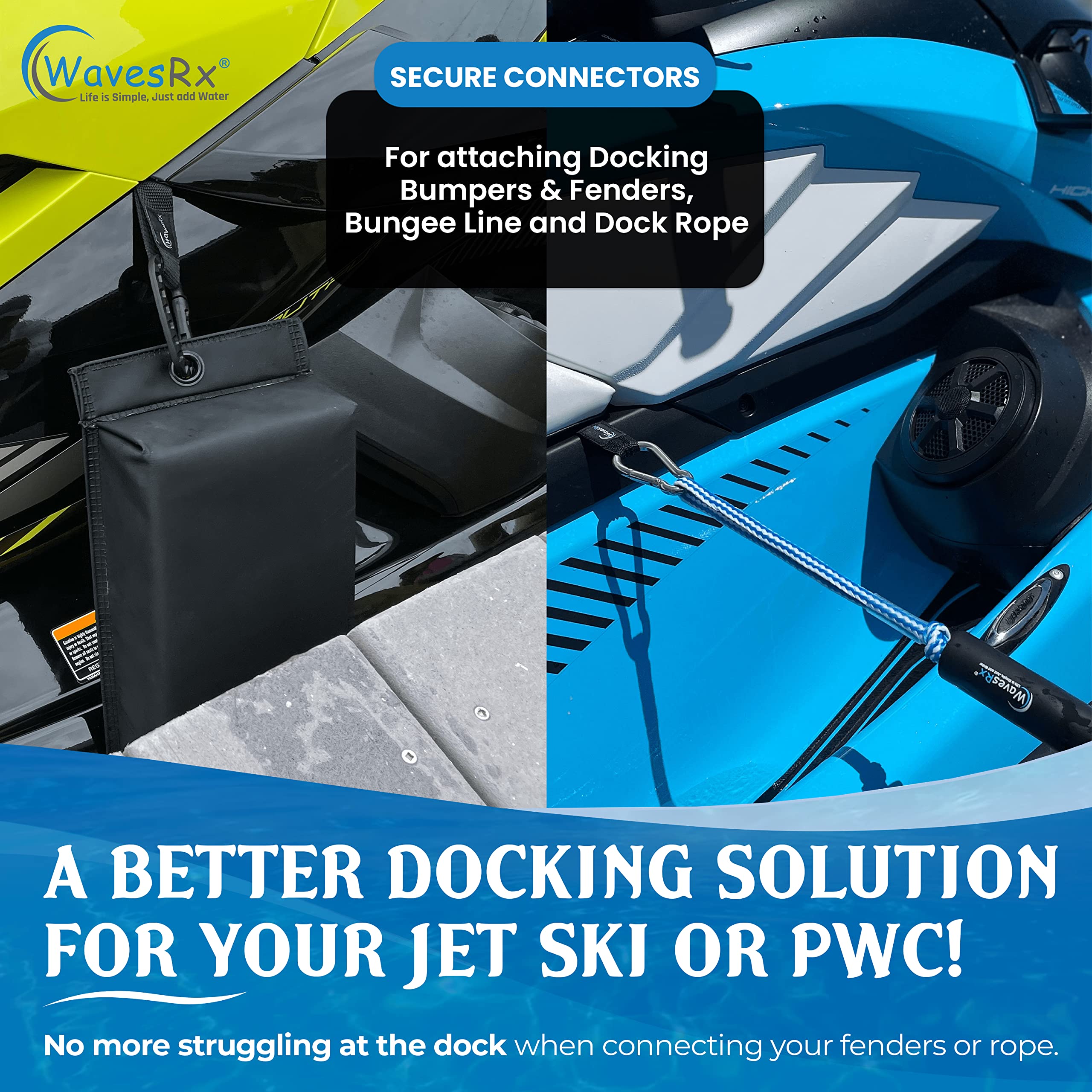 PWC Fender & Jet Ski Cleat Soft Loop – WavesRx