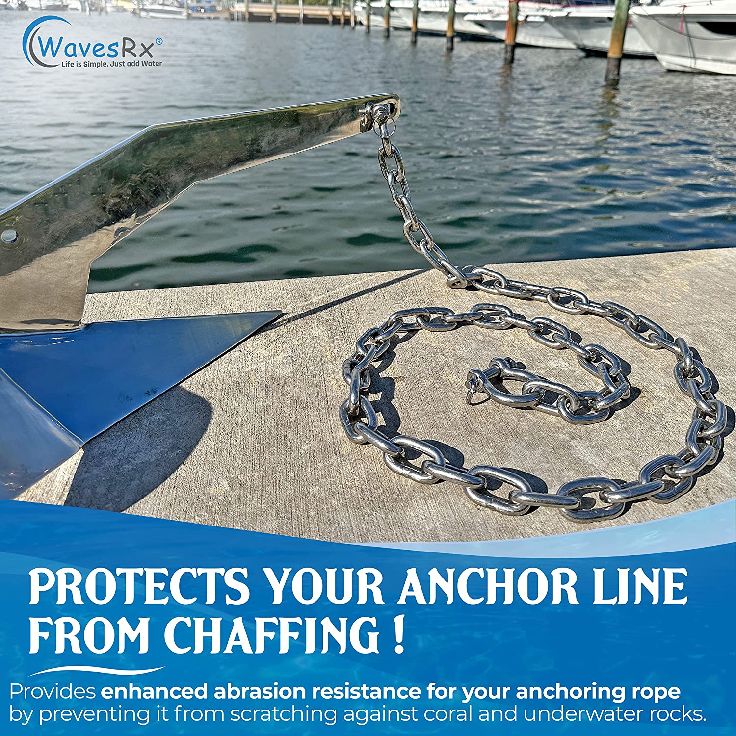 5FT ANCHOR CHAIN FOR BOATS – WavesRx