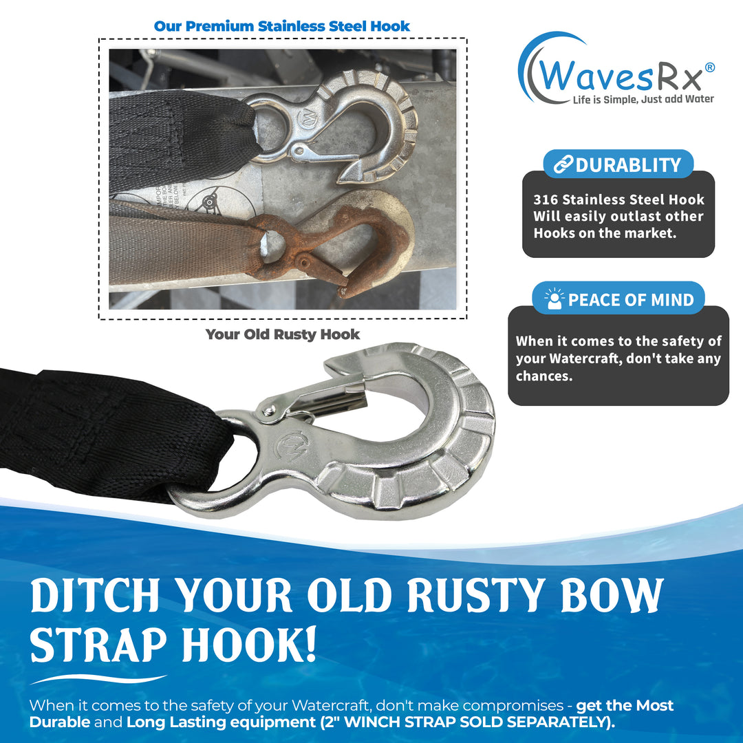 STAINLESS STEEL WINCH HOOK