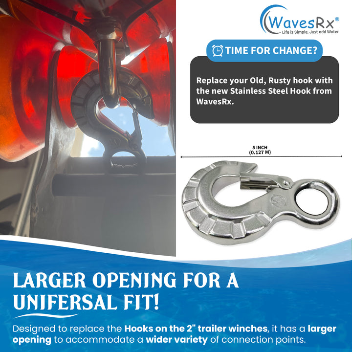 STAINLESS STEEL WINCH HOOK